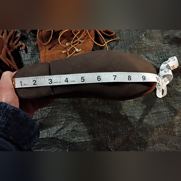 Updated Post: Rare Minnetonka Side-Lace, Knee-High, Leather Moccasin Boot. 7/7.5 - Picture 11 of 13